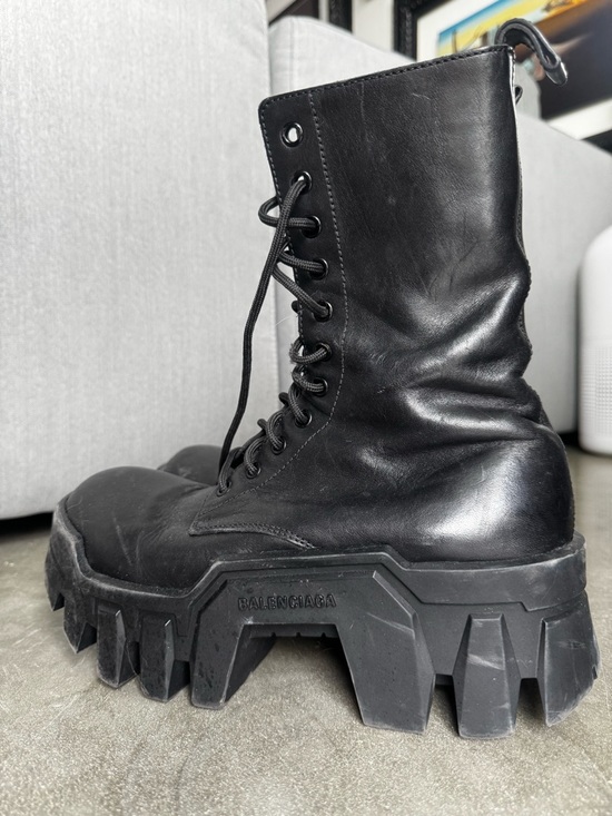 Balenciaga Shoes - Balenciaga Bulldozer Lace-Up Boot